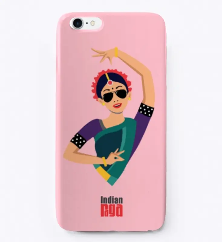 IndianRaga Phone Cover: Dance (Green)